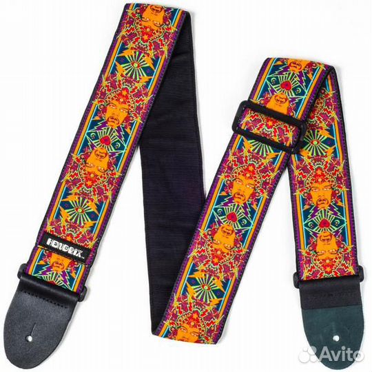 Ремень для гитары Dunlop JH04 Jimi Hendrix Poster