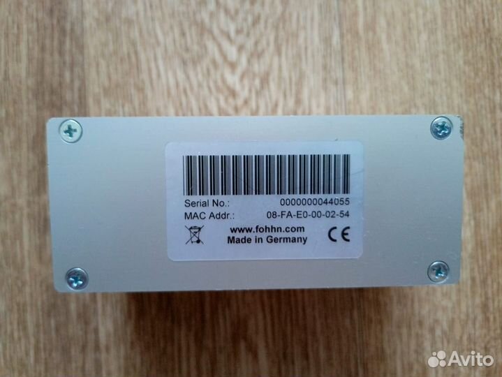 Fohhn - Net Enternet Adapter NA-3