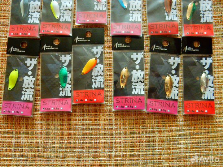 Колеблющаяся блесна Office Eucalyptus Strina Large