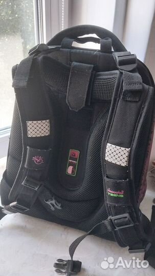 Школьный каркасный ранец- рюкзак с рисунком