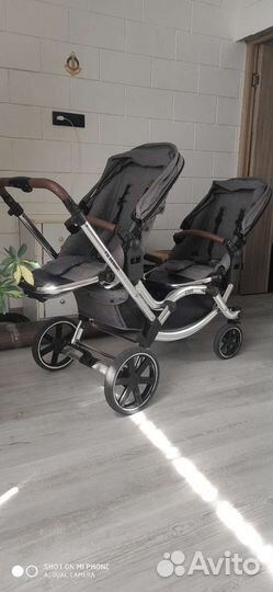 Коляска для двойни 2 в 1