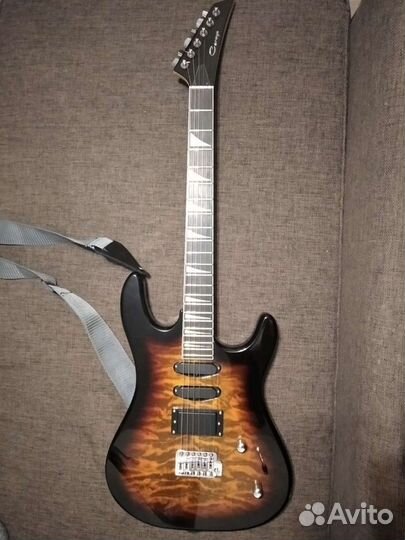 Электро гитара суперстрат Caraya