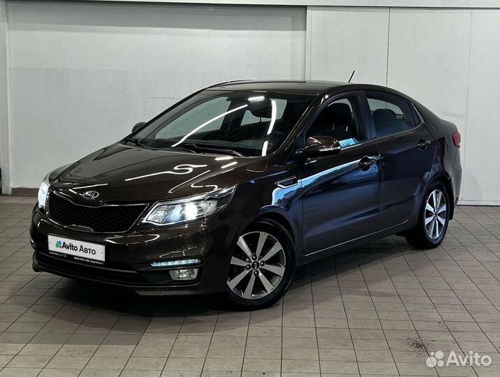 Kia Rio 1.6 AT, 2016, 126 884 км