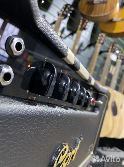 Ламповый усилитель и кабинет для электрогитары