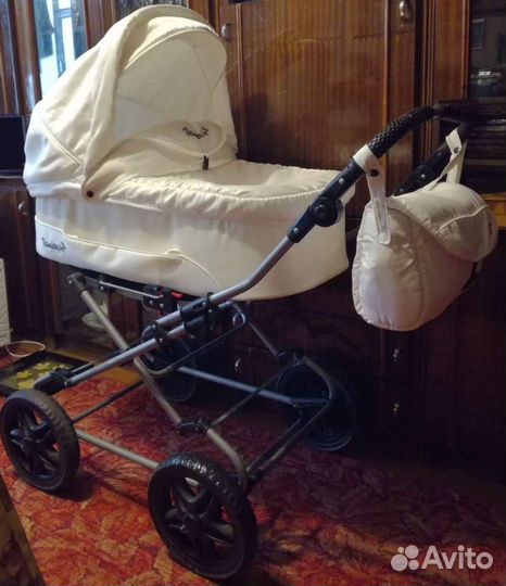 Коляска Reindeer2в1. Бренд Германия. Большие колес