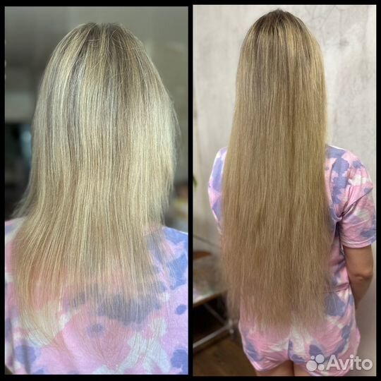 Нарашивание волос