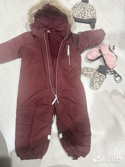 Вещи пакетом на девочку 80 86 92