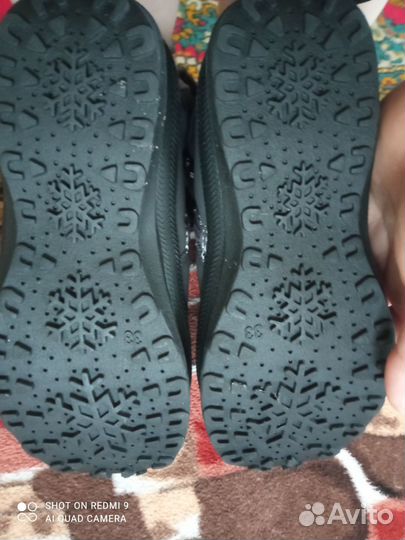 Сапоги зимние для девочки 33