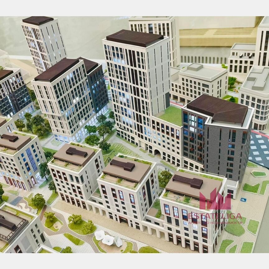 1-к. квартира, 40 м², 12/17 эт.