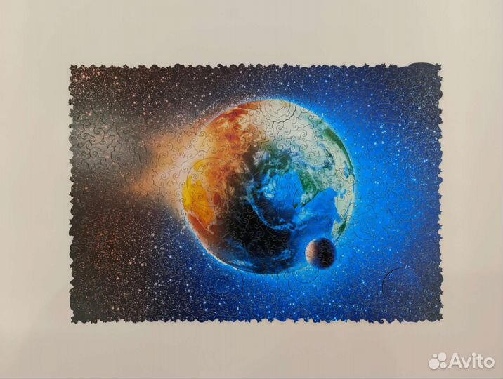 Деревянный пазл unidragon 