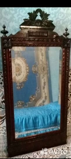 Антикварное зеркало(красное дерево) 19 век