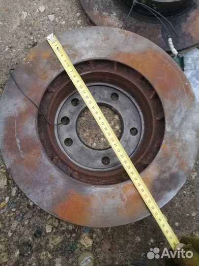 Диск тормозной перед VW Туарег Порш Каен Ауди Q7