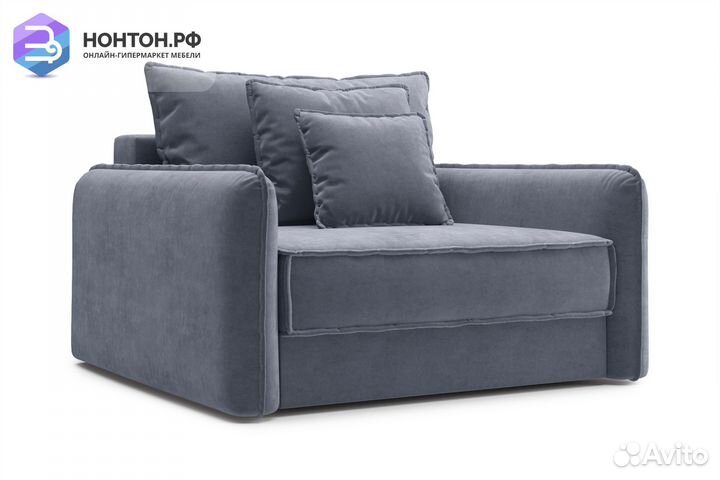 Кресло тик-так Антей темно-серое