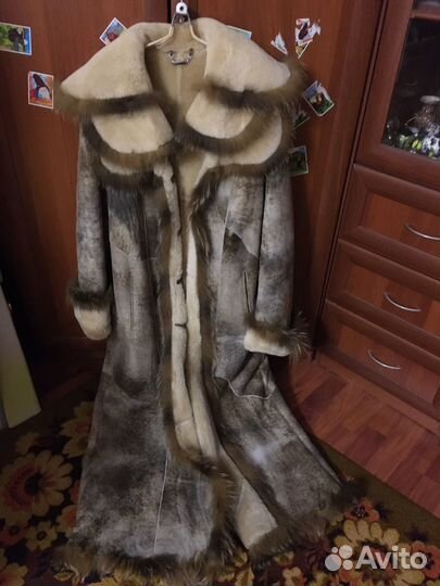 Дубленка женская 48 размер