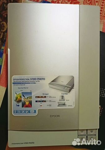 Сканер Epson V100 объявление продам