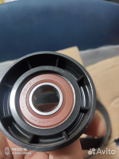 Комплект ремень генератора + ролик F4R Duster