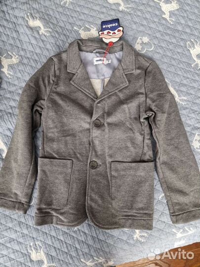 Пиджак Cookie школьный, новый, 128