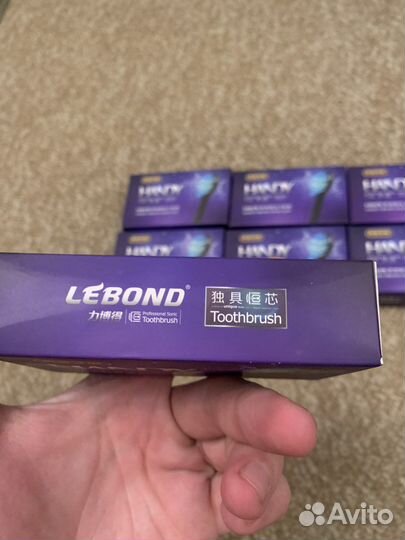 Насадки для зубной щетки Lebond handy Black