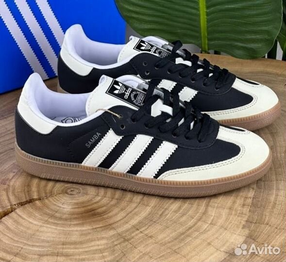 Adidas originals samba OG core black wonder white