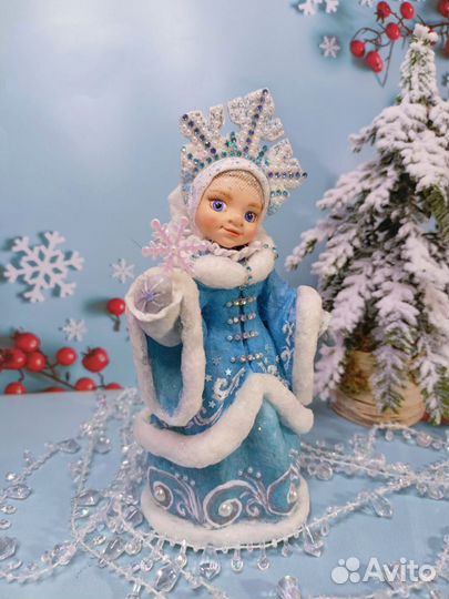 Ватная игрушка Снегурочка