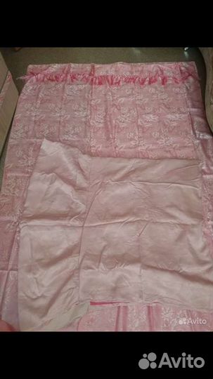 Покрывало, шторы бу