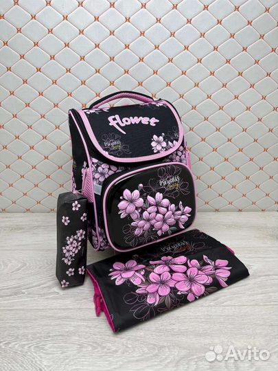 Рюкзак школьный для девочки новый ортопедический