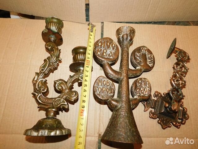 3,красивых,советских алюминиевых подсвечника СССР