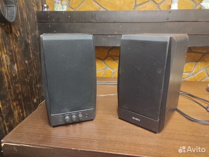 Компьютерные колонки sven 2х25вт