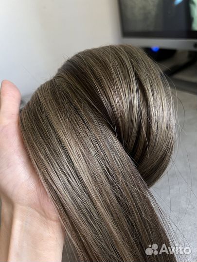 Волосы для наращивания мелирование 90см