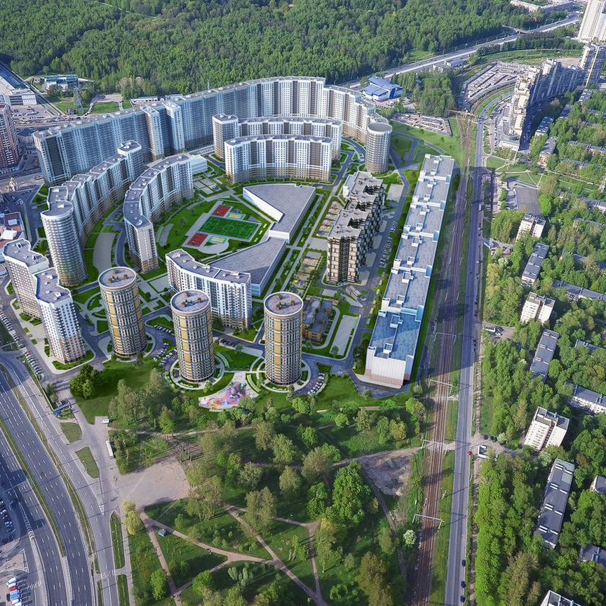 3-к. квартира, 84,1 м², 17/25 эт.