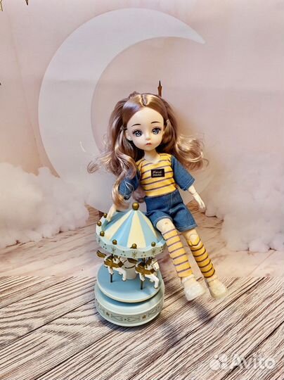 Кукла шарнирная новая 28 см