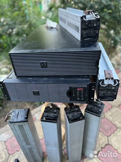 Ибп APC Smart-UPS RT 3000 с дополнительной батарее