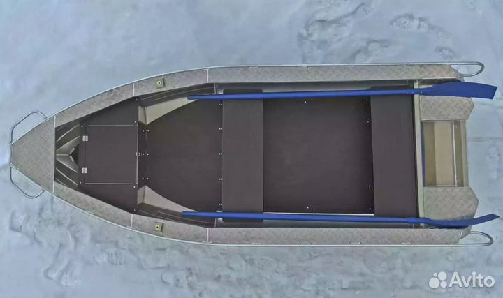 Алюминиевая лодка 3,40м (новая)