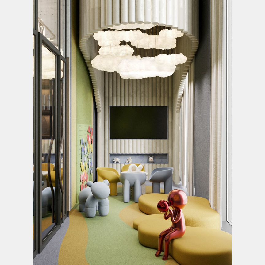 2-к. квартира, 76 м², 23/25 эт.