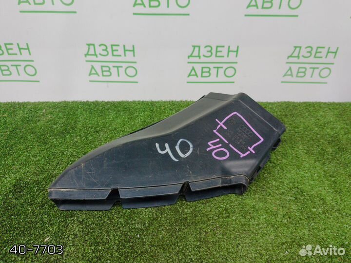 Патрубок воздухозаборника Audi A6 C6