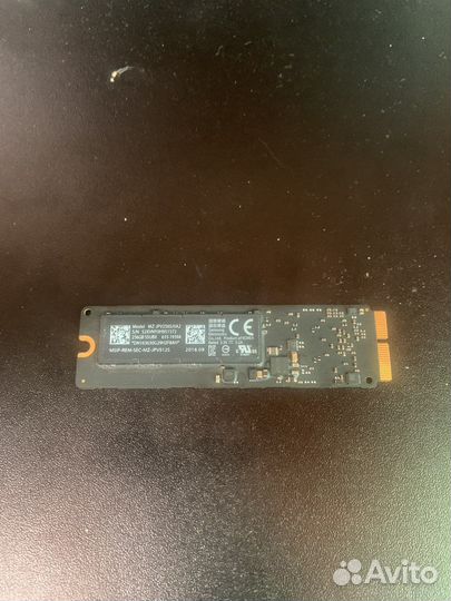 Ssd 256 gb для macbook air/pro