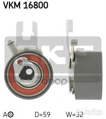 Ролик натяжителя ремня грм VKM16800 Skf