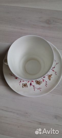 Чайная пара лфз костяной фарфор