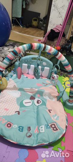 Развивающий коврик с пианино