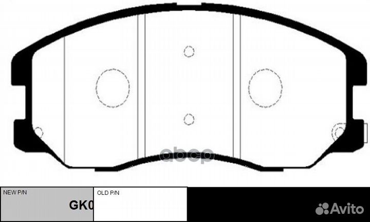 Колодки тормозные дисковые chevrolet captiva 20