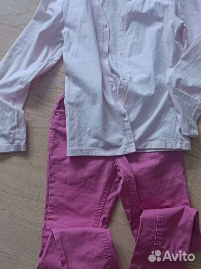 Пакет вещей для девочки размер 116 122