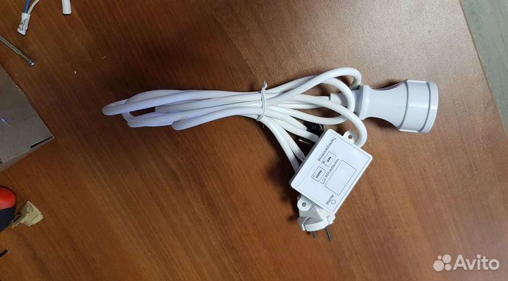 Терморегулятор цифровой с розеткой и вилкой