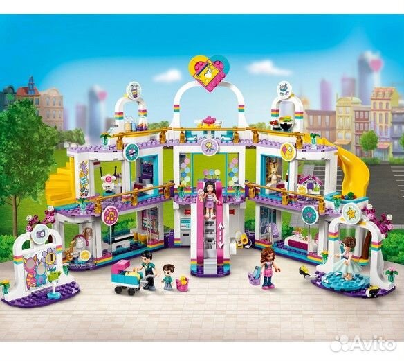 Конструктор Торговый центр Хартлейк-Сити / Френдс 1044 деталей 60013