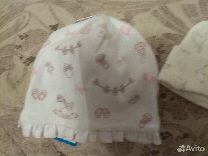 Шапочки для новорожденного