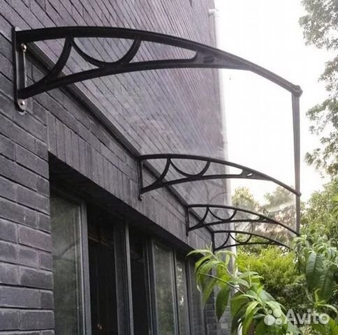 Козырек готовый над крыльцом дверью купить в Ставрополе | Товары для ...