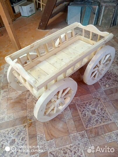 Декоративная телега