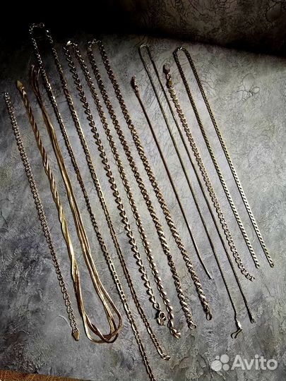 Золото лом цепи