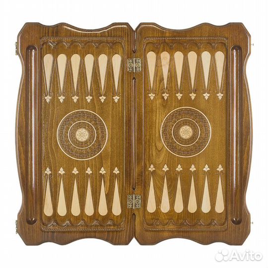 Нарды резные Гегард 60 х 60 см бук Армения 62895