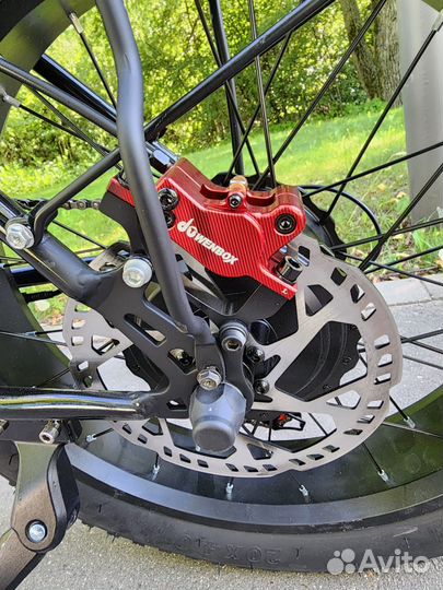 Электровелосипед фэтбайк складной