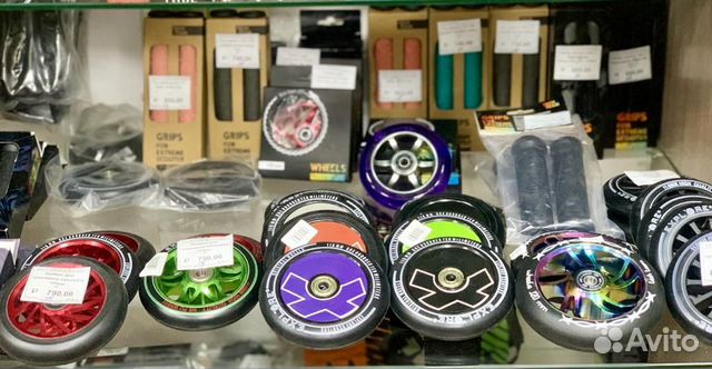 Запчасти для трюковых самокатов